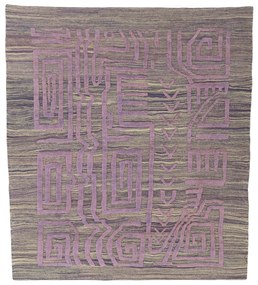 Kilim Tappeto persiano 230x200 Rosso (Iran) Tessuto A Mano