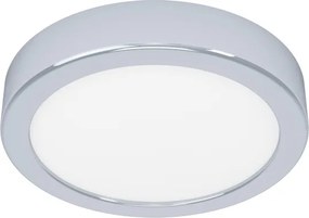 Eglo 901762 - Plafoniera LED per bagno FUEVA LED/7,5W/230V Ø16,6 cm IP44 cromo