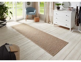 Runner marrone , 80 x 250 cm Nature - BT Carpet