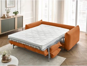 Divano arancione allungabile 214 cm Ernest – Bobochic Paris