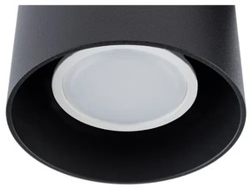 Plafoniera CREEP 2xGU10/25W/230V nera