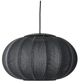 Made By Hand - Knit-Wit 45 Oval LED Lampada a Sospensione Black Made By Hand