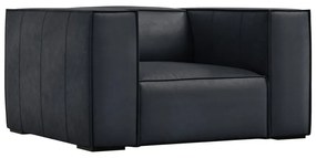 Poltrona in pelle blu scuro Madame - Windsor &amp; Co Sofas