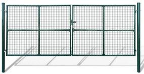 Cancello A Rete Per Giardino 415 X 200 Cm / 400 X 150 Cm /