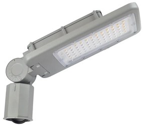Armatura Stradale LED 40W Programmabile Classe II con driver Philips Colore Bianco Freddo 5.000K