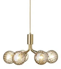 Apiales 6 Lampada a Sospensione Brushed Brass/Optic Gold - Nuura