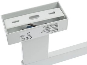 Applique da bagno SHINE LED, 11 W, 230 V, 45 cm, IP44, bianco