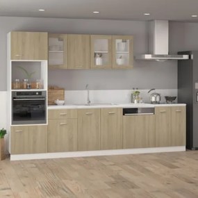 Armadio Inferiore Rovere Sonoma 60x46x81,5 cm in Truciolato
