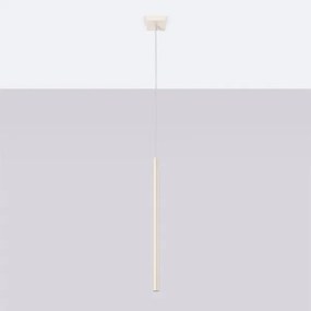 Sollux SL.1512 - Lampadario a sospensione con filo PASTELO 1xG9/8W/230V color crema