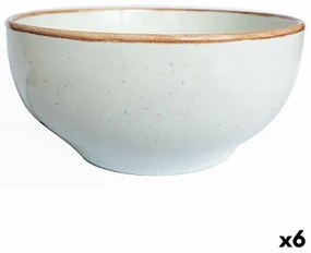 Ciotola Ariane Terra Ceramica Beige (Ø 15 cm) (6 Unità)
