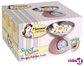 Bestron Bilancia da Cucina Rosa DKW700SD