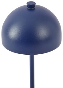 Lampada da tavolo blu con LED IP54 ricaricabile con stazione di ricarica - Squirrel