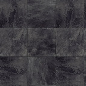 Lastra Slate Black Rectif in pietra nero 60 x 60 cm, spessore 30 mm