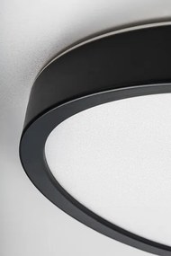 Rabalux 75081 - Plafoniera LED per bagno MAUREC 18W/230V Ø 29 cm IP44 nero