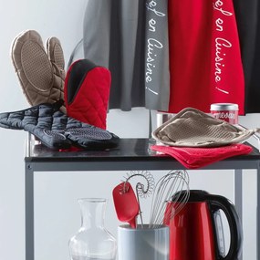 Guanto da forno in cotone/in silicone Cuistot – douceur d'intérieur