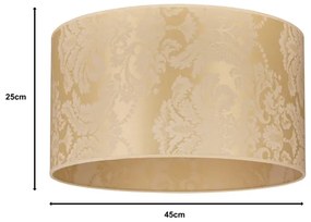 Duolla - Paralume universale ROLLER E27 Ø 45 cm oro