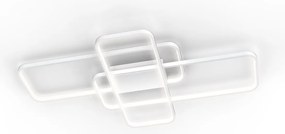 Plafoniera LED Nata bianco IP20 cct da bianco caldo a bianco freddo con regolazione di temperatura, 4400 lumen