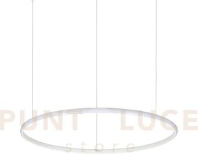 Hulahoop sospensione led led 3000k 28w  3050 lm bianco 61cm