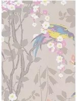 Vogeltapete Loriini von Little Greene - Dorian