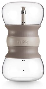 Teiera marrone chiaro in vetro con filtro 500 ml – Lékué