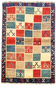 Gabbeh Tappeto 100 x 150 (Iran) Annodato A Mano