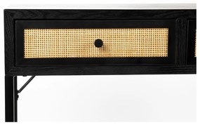 Tavolo consolle nero 40x120 cm Guuji – White Label