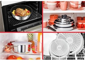 Tefal - Set di pentole 5 pezzi INGENIO COOK in acciaio inox