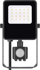 Faretto LED VISIO 10W 230V 4000K IP65 con sensore