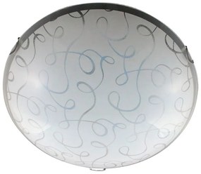 Plafoniera LED neoclassico Filigrana, bianco Ø 50 cm, 3350 lumen
