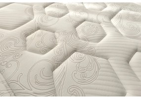 Materasso termoregolante reversibile a molle dure/medie 180x200 cm Hexaflex Bagged Springs Gel - Moonia