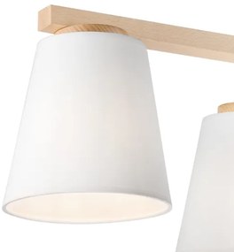 Paralume di ricambio ELLIE E27 diametro 15 cm bianco