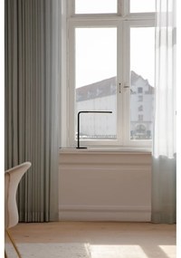 Lampada da tavolo LED nera in metallo con intensità regolabile (altezza totale 46 cm) Omni Table – UMAGE