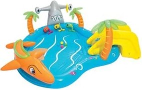 PISCINA CON GIOCHI GONFIABILE SEA LIFE +2 ANNI cm.280x257x87 peso Kg.5,900 (art.53067) BESTWAY