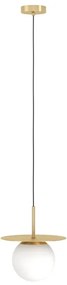 Eglo 39952 - Lampadario a sospensione con filo ARENALES 1xE27/40W/230V oro