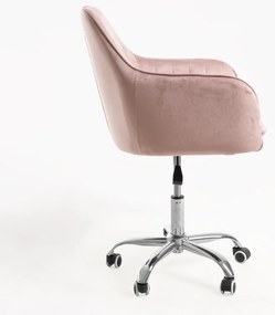 Sedia Chic Office - Rosa