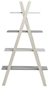 Biblioteca grigia e bianca Sia - Marckeric