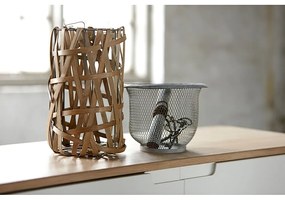 Cassettiera bassa in legno di quercia bianca Amalfi - Unique Furniture