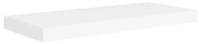 Scaffale a parete bianco 60x23,5x3,8 cm in mdf