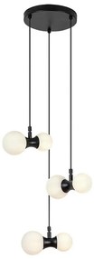 Rabalux 72300 - Lampadario a sospensione con filo LITION 6xG9/28W/230V