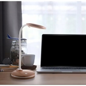 Globo 522901466X - Lampada da tavolo LED dimmerabile CHARLY LED/4W/230V marrone