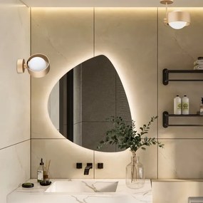 Argon 8567 - Applique da bagno MASSIMO PLUS 1xG9/6W/230V oro