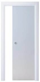 Telaio per porta Secret in legno bianco L 15 x H 230 cm