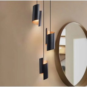 Ledvance - Lampadario LED dimmerabile su filo SMART+ DECOR 3xLED/8W/230V nero Wi-Fi