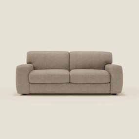 Cloud Divano letto materasso H17 cm dai morbidi cuscini in tessuto impermeabile T06 tortora