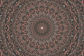 Carta da parati – Mandala in stile vintage