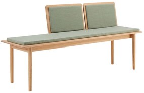 Panchina in lana verde chiaro Elba - Hammel Furniture