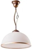 Lampada a Soffitto Retro, Marrone, Acciaio, 32,5x32,5x45 cm, EPIKASA