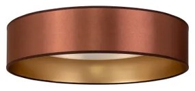 Duolla - Plafoniera LED ROLLER LED/24W/230V diametro 45 cm rame/oro