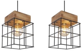 Globo 15530-3H - Lampadario su filo MERRIL 3xE27/60W/230V