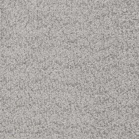 Divano grigio allungabile/con contenitore con penisola a sinistra e rivestimento in bouclé 223 cm Fabillo – ELTAP